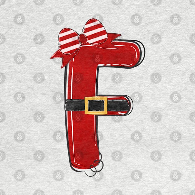 Letter F - Christmas Letter by Pop Cult Store